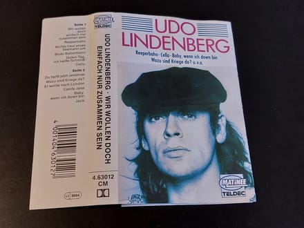 UDO LINDENBERG - WIR WOLLEN DOCH EINFACH NUR ZUSAMMEN SEIN (MC)
