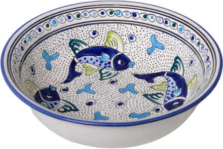 Saladier Poisson Ø 30 cm | SS.AD.30 | Dishes & Deco