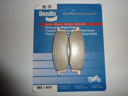 bendix remblokje voor motor yamaha 125 yz mo80 nieuw