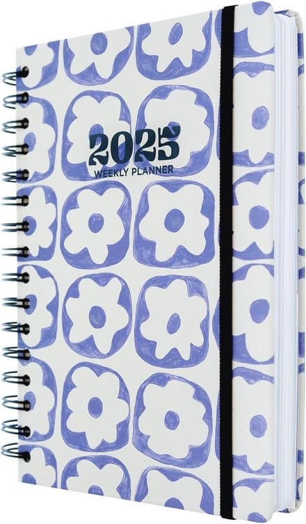 Weekagenda A5 2024-2025 - 17 Maanden Weekplanner en Afspraakplanner