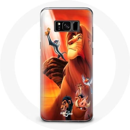 Case voor Samsung Galaxy S8 De Lion King Simba en Mufasa