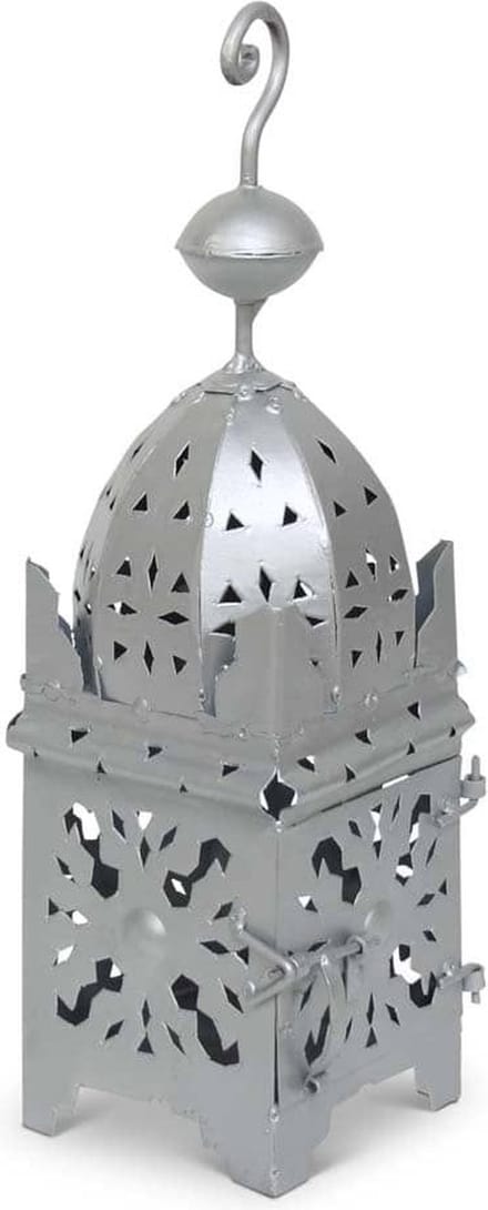 Safaary - Marokkaanse Lantaarn Zilver Small Arub