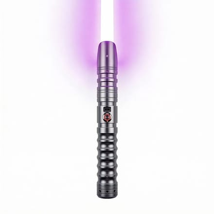JAXY XRGB3.0 Lightsaber - "Prime" - Aluminium Lichtzwaard met App & Bluetooth - Heavy Dueling & Smooth Swing - 12W - Grijs
