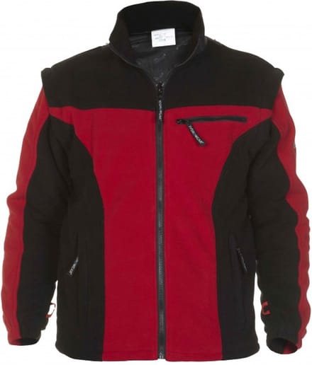 Hydrowear fleece jacket met afritsbare mouw maat 3xl