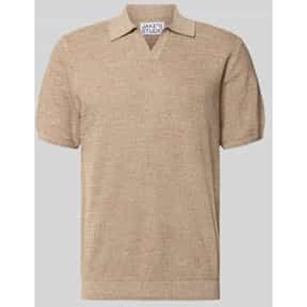 regular fit poloshirt in brei-look