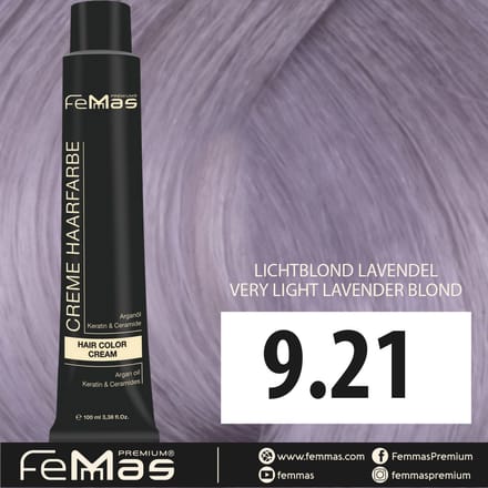 Femmas (9.21) - Haarverf - Lichtblond Lavendel - 100ml