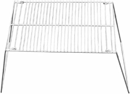 Draagbare Houtskool Grill - Mini BBQ Tafelgrill - Kamperen en buiten koken - Opvouwbaar en compact ontwerp