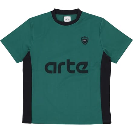 Mannen shirt Voetbal Tee Groen / zwart