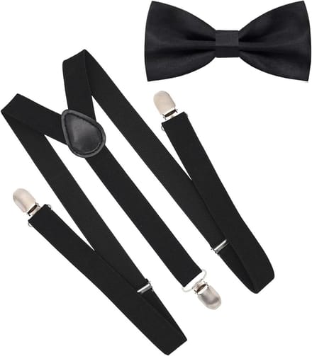 Verstelbare Y-Back Clip-on Heren Suspender van Elastisch Materiaal voor Comfort en Stijl
