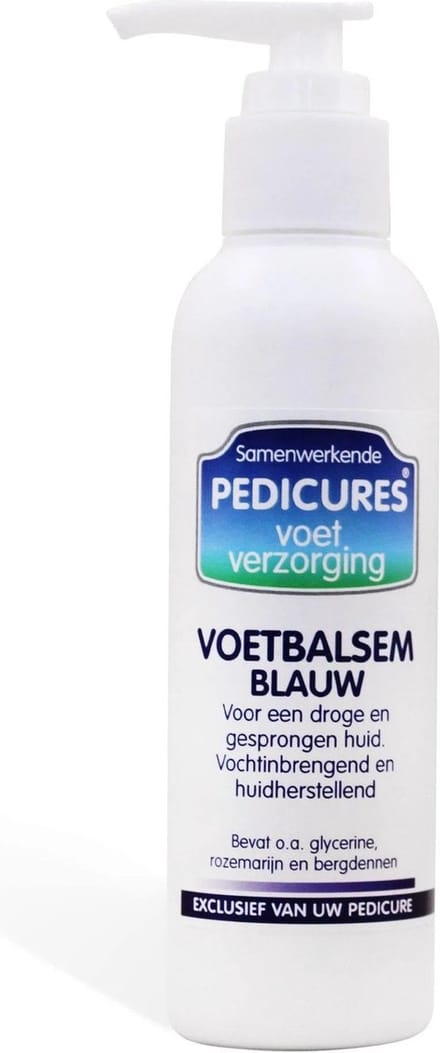 Samenwerkende Pedicures Voetbalsem Blauw 150ml