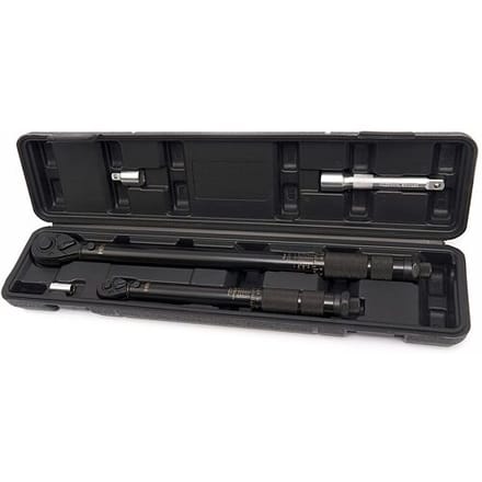 HBM momentsleutelset 5-delig, 5 - 210 Nm