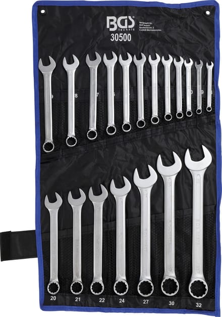 BGS technic - Steekringsleutelset - 8 - 32 mm - 19-dlg (30500)