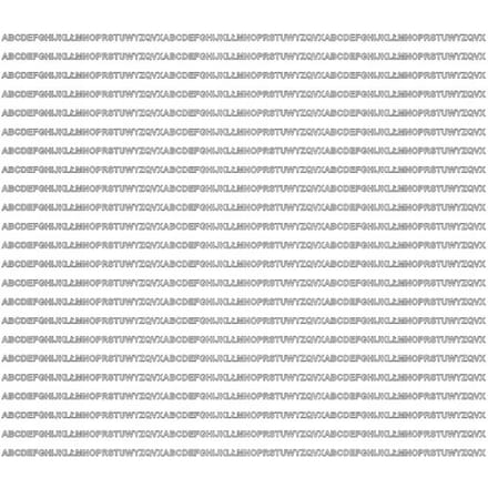 Zelfklevende Letterstickers 3 Mm Stickers Wit Mat