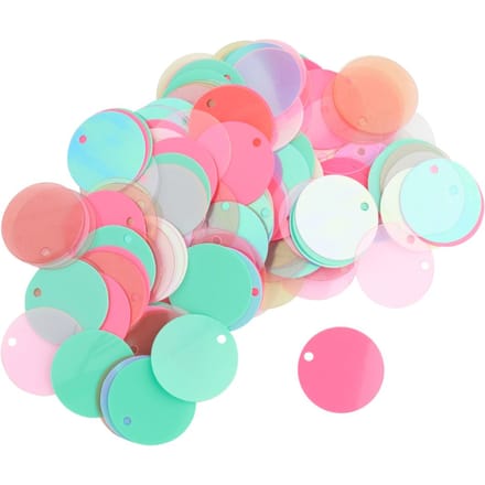 Pailletten Ronde mix, veelkleurig