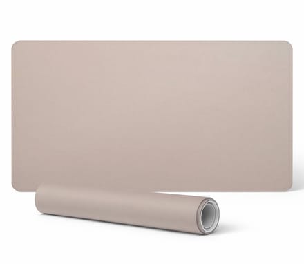 Bureauonderlegger voor grafisch ontwerpers en vormgevers, lichtbruin, 90x45 cm