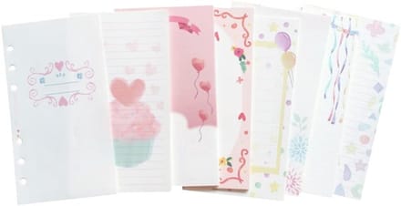 101 Vel A5 Kleurrijke Hervulbare Notebook Planner, 6 Hole Losbladige Papier voor Journal Zuivel Planner Boek