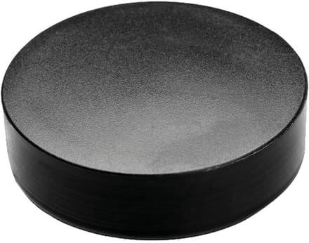 ronde omsteekdop - 47mm - 10 stuks - eindkap - inslagdop - kunststofdop - paaldop