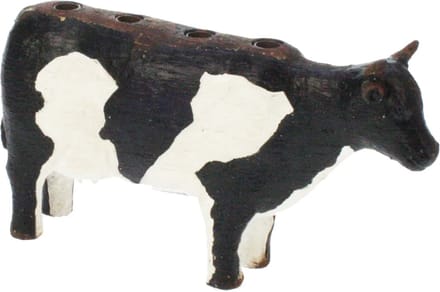 Kandelaar Koe, 22x5x13 cm