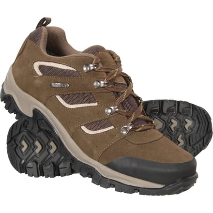 Mountain Warehouse Heren Voyage Suede Waterdichte Wandelschoenen (Bruin)