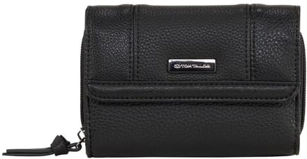 Tom Tailor - TTJUNA Portemonnee met logobadge - Maat ONESIZE - schwarz / black