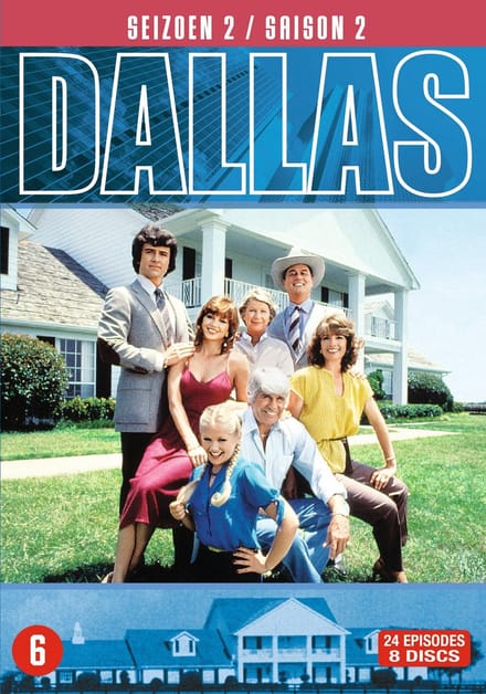 DALLAS Seizoen 2 - 8 discs