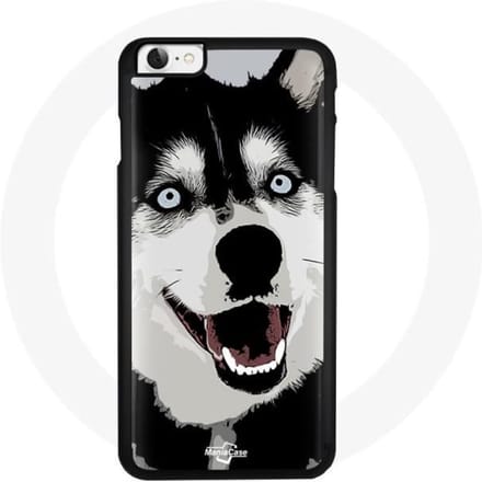 Coque Iphone 7 Husky Yeux Bleus