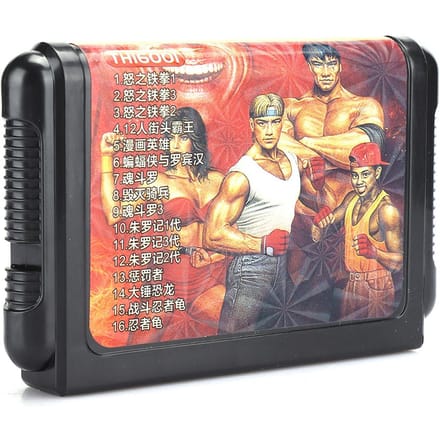 16-Bit Draagbare Gamekaart met Grote Capaciteit voor Sega Gamepad Gaming AccessoiresTH16003