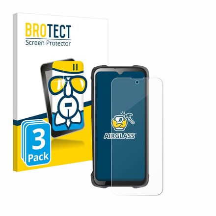 Screenprotector 3 Stuks voor Cubot King Kong 9 Beschermglas transparant