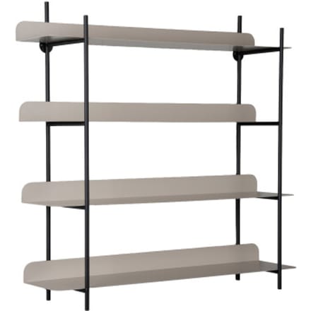 Present Time - Wandrek Reina Cuatro - Zwart - 60xx60 cm