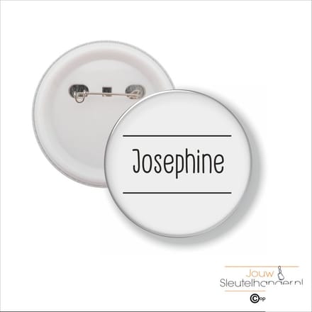 Button Met Speld 58 MM - Josephine