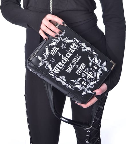 Poizen Industries - Witchcraft Boek handtas - (bxhxd) ca. 25cm x 19cm x 7cm