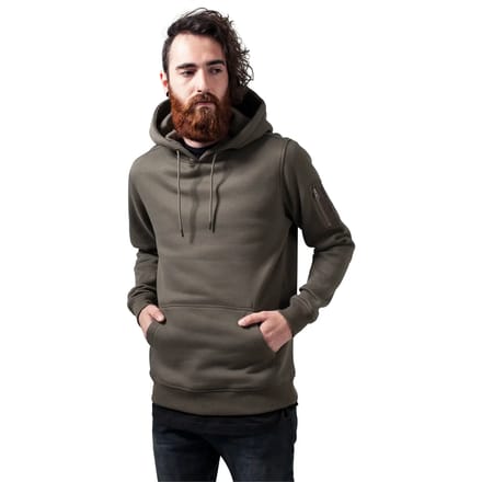 Urban Classics - Sweat Bomber Sweater/trui - S - Groen