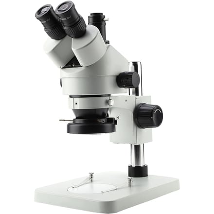 Trinocular Vergroting Stereo Zoom Microscoop WF10X 20mm Oculairs