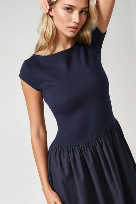 Contrast Midi-jurk