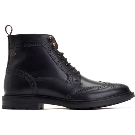 Base London DEALER Herenlaarzen Zwart