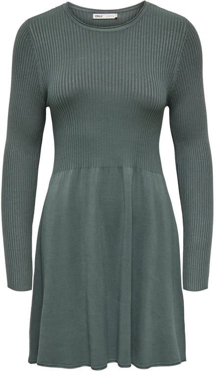 ONLY - ONLALMA L/S O-NECK DRESS KNT NOOS - Dames - Mini jurken