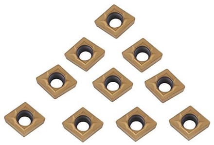 CNC Hardmetalen Insert Set - 10 Stuks Snijpunten voor Draaibank