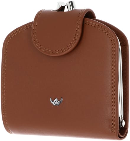 Golden Head Leren portemonnee Polo RFID Protect Bügelbörse 2048 Cognac bruine