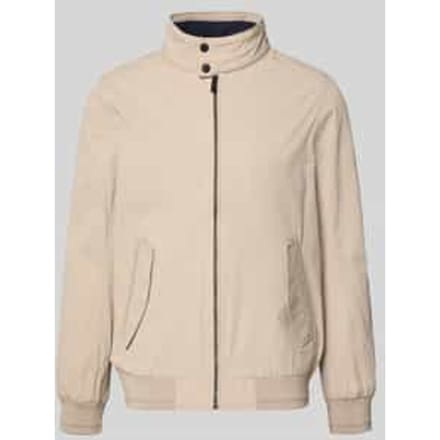 regular fit blouson met opstaande kraag