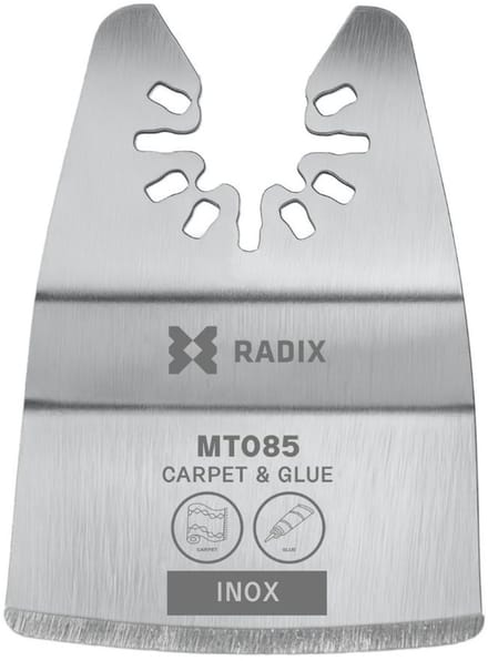 Radix - Multitool spatel - Vlak geslepen - RVS - 52x40mm