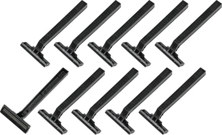 Benson Wegwerp scheermesjes - dubbele mesjes - unisex - 10 stuks