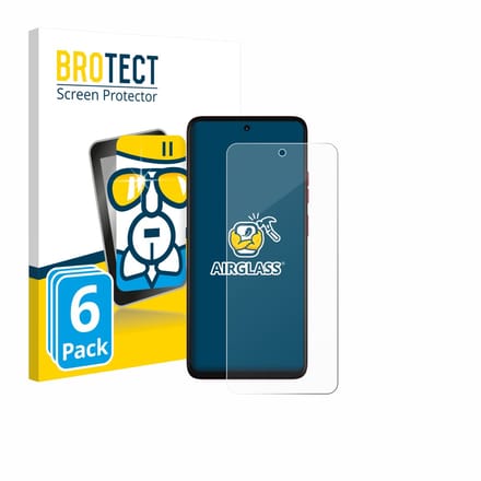 Screenprotector 6 Stuks voor Motorola Moto G57 Power Beschermglas transparant