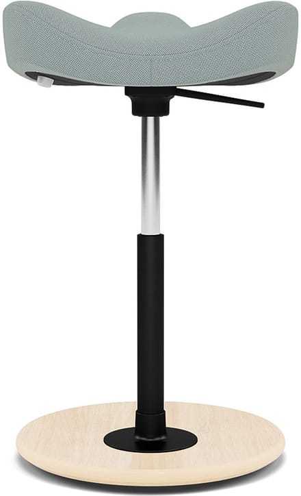 Varier Move zadelkruk, Saliegroen/Naturel Tonal - ergonomisch