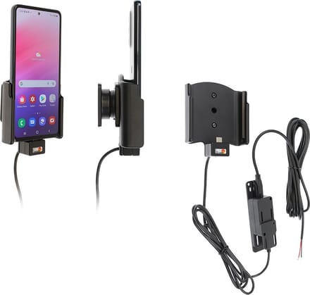 Brodit houder geschikt voor Samsung Galaxy A53 Actieve houder met vaste voeding