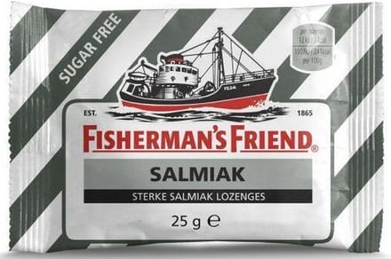 Fisherman's Friend Salmiak suikervrij 25 Gram