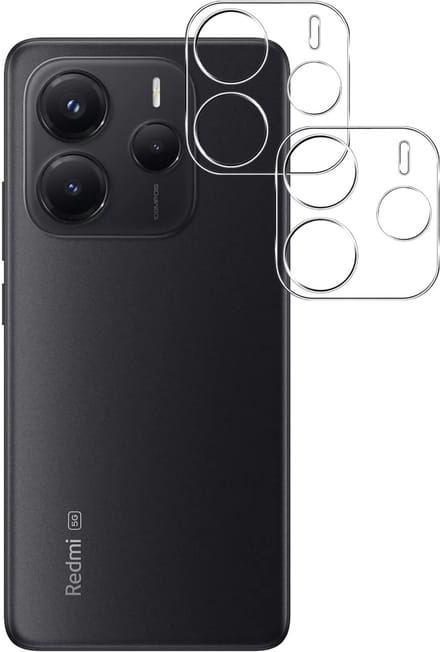 Camera Protector voor Xiaomi Redmi Note 14 5G - 2 stuks van glas Transparante glazen