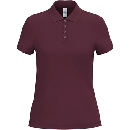 Biologisch pique polo voor dames iDeal Basic Brand