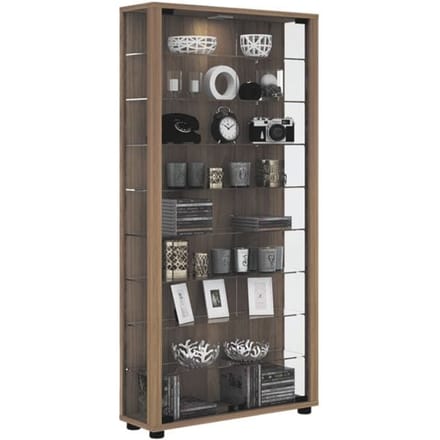 Houten vitrinekast Glazen vitrinekast Staande vitrinekast Lumo Maxi