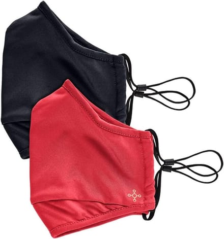2-Pack Herbruikbare Comfortabele Gezichtsmaskers met Verstelbare Bandjes