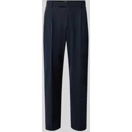 tapered fit broek met viscose, model 'Servo'